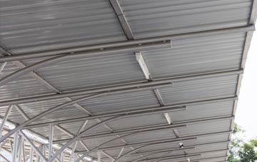 installing Two Mills metal roofing